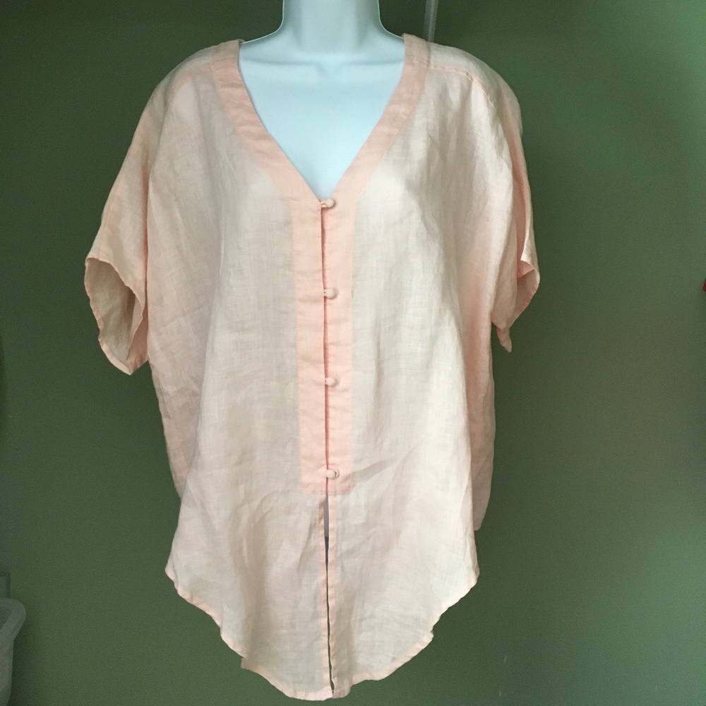 Linen ladies top